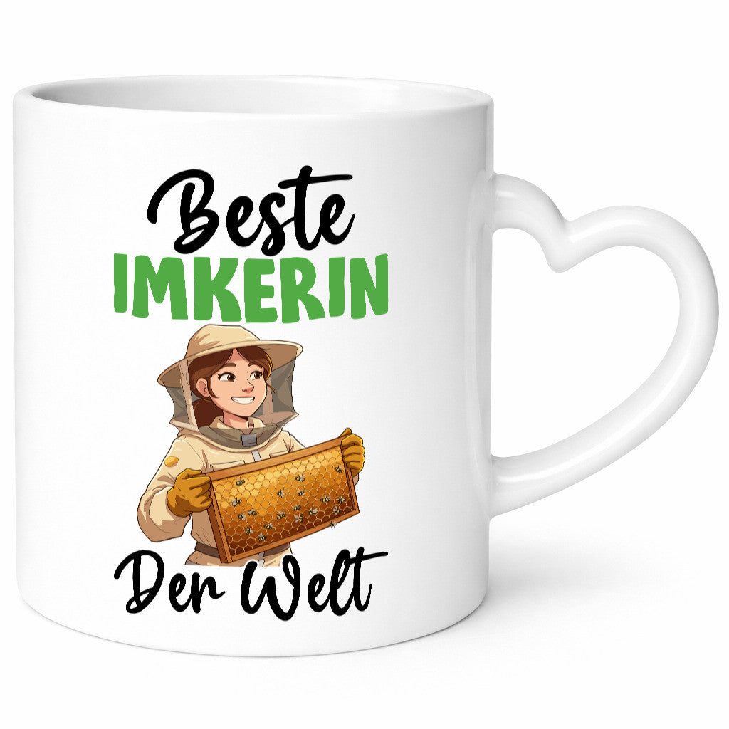 Beste Imkerin | Imkerei v2 Geschenkidee Humor Tasse