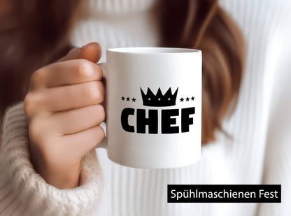 Chef Tasse | Vorgesetzter Krone Boss Teamleiter Geschenk Arbeit Kollegen Büro