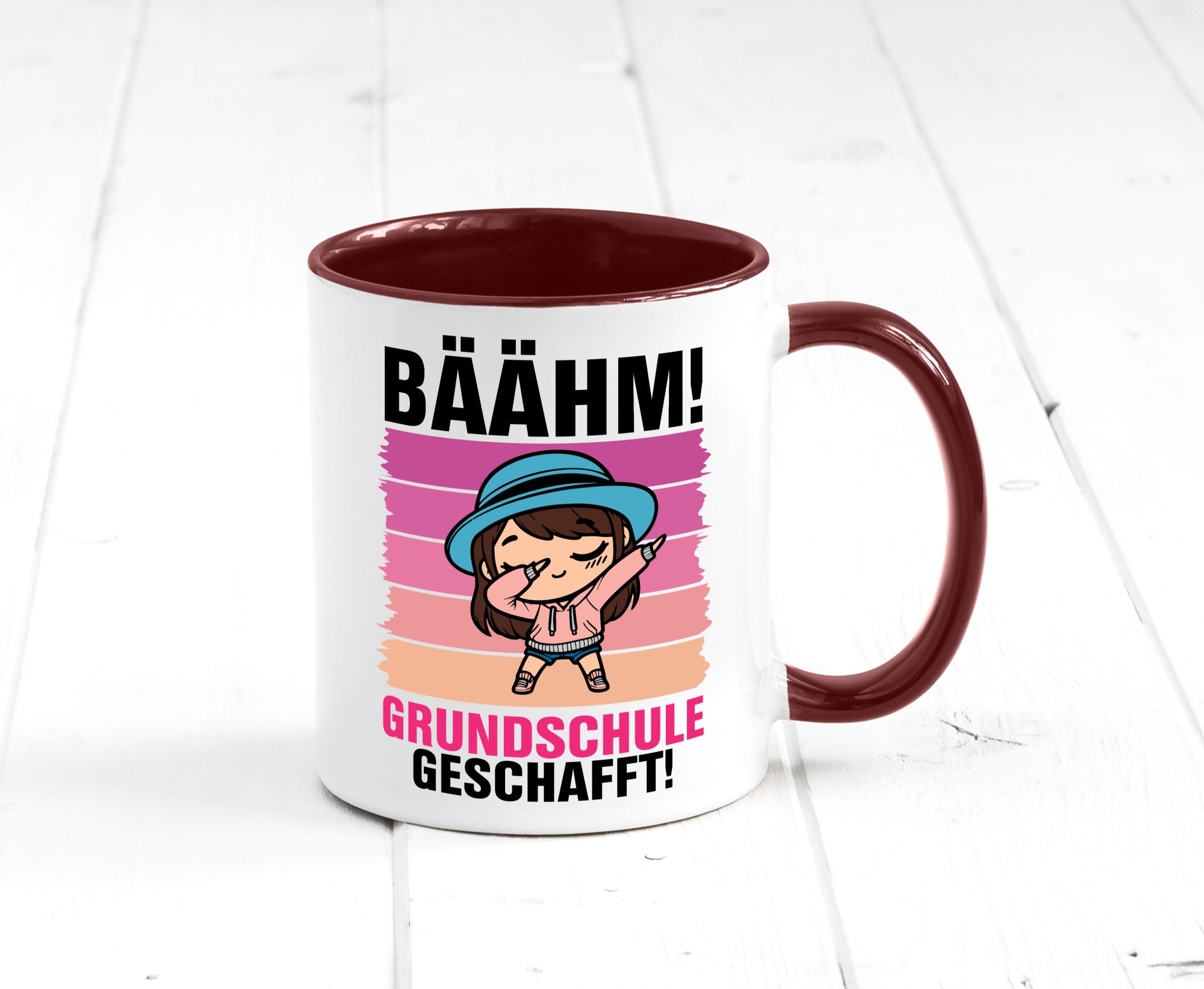 Bäähm | Abschluss Grundschule geschafft Abgänger lustiger Spruch Geschenk Humor
