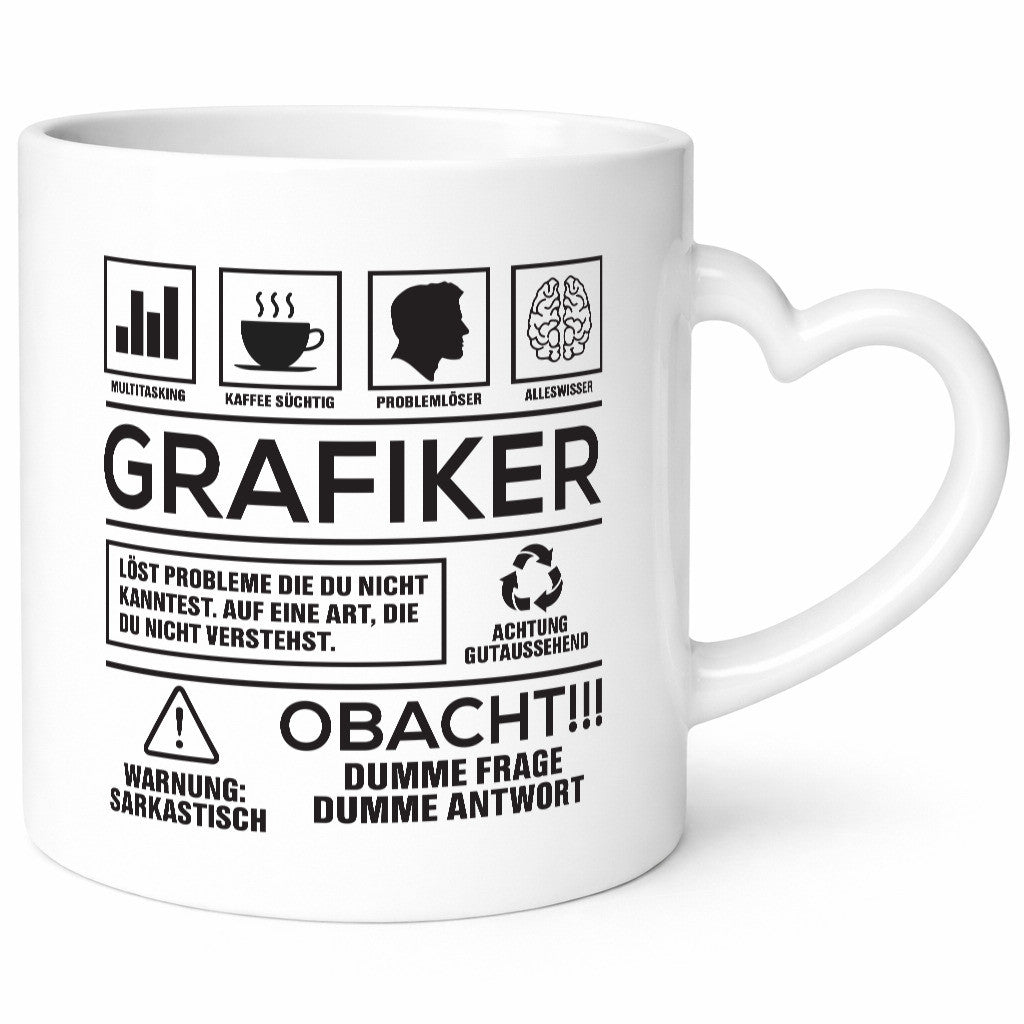 Achtung Probleme Grafiker | Grafik Design Grafikdesign Geschenk Humor
