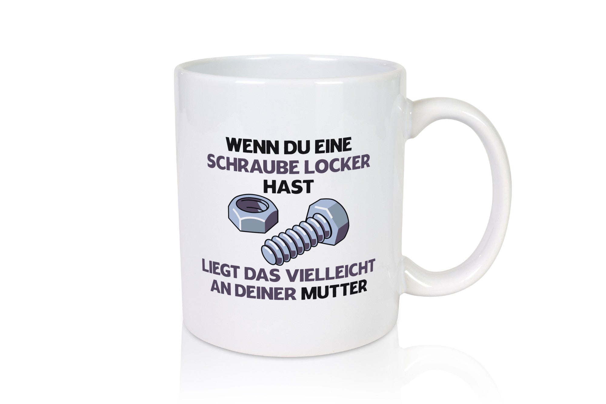 Schraube locker vielleicht an deiner Mutter | Muttertagsgeschenkidee Familie