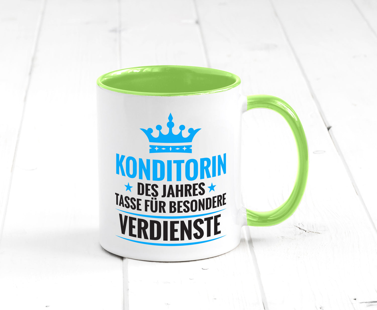 Besonderer Verdienst: Konditorin | Konditorei lustig Humor Geschenkidee