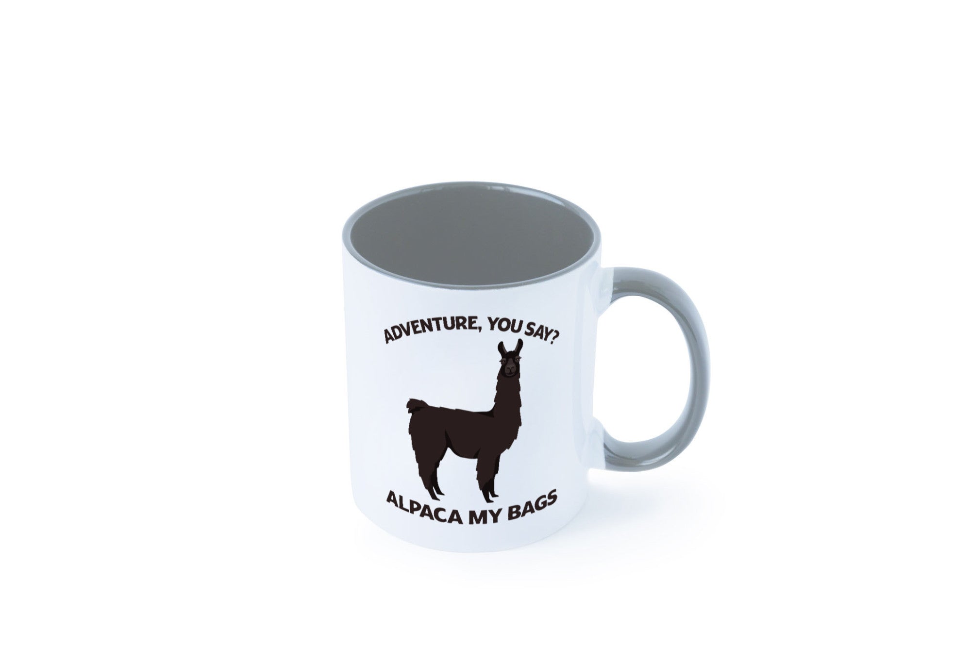 Adventure, Alpaca | Humor Geschenkidee Tasse
