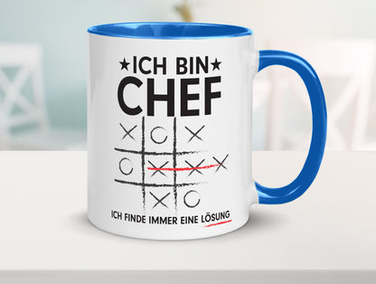 Lösung finden: Chef | Führungskraft Vorgesetzter v2 lustiger Spruch Geschenk
