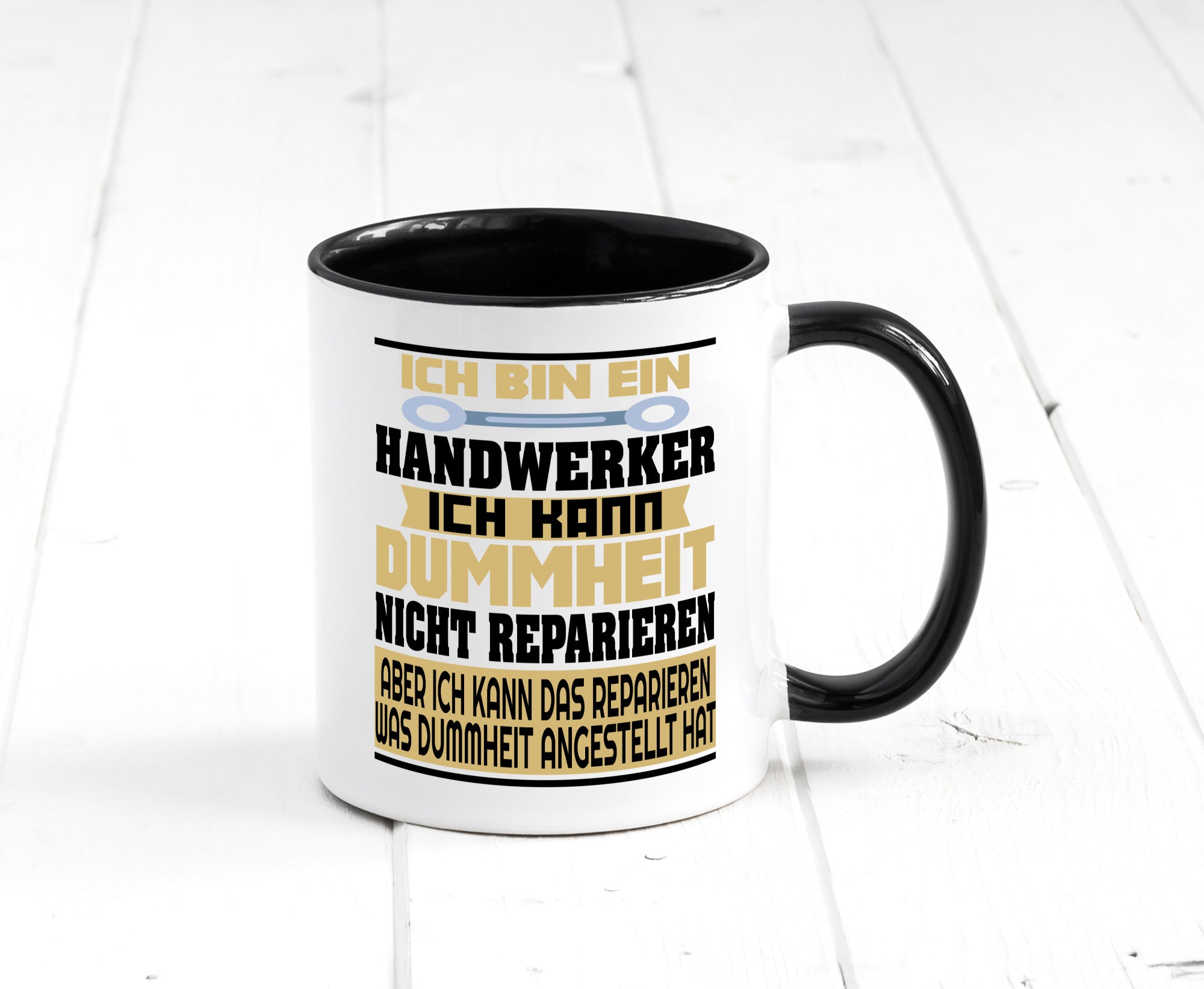 Ich bin Handwerker | Dummheit Schlechte Arbeit lustiger Spruch Geschenk
