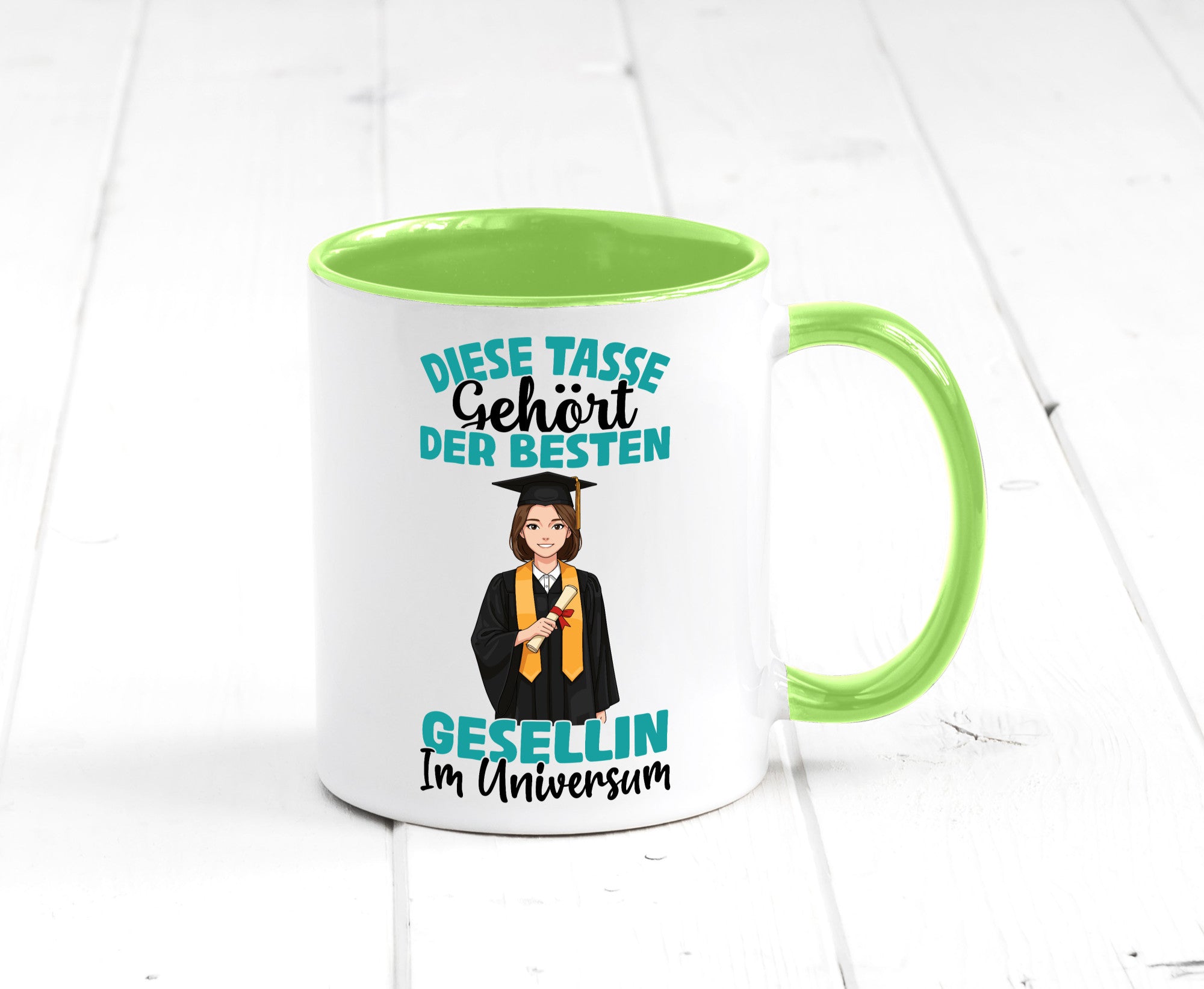 Im Universum: Gesellin | Handwerkerinnen lustiger Spruch Geschenk Humor