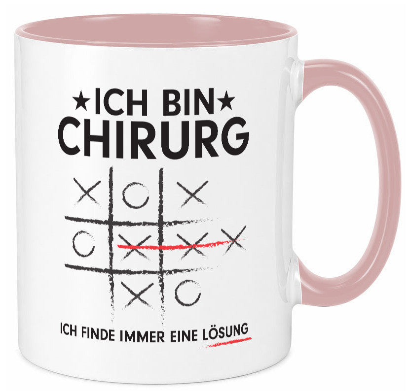 Lösung finden: Chirurg | Medizin Chirurgie v2 Geschenk Humor Geschenkidee