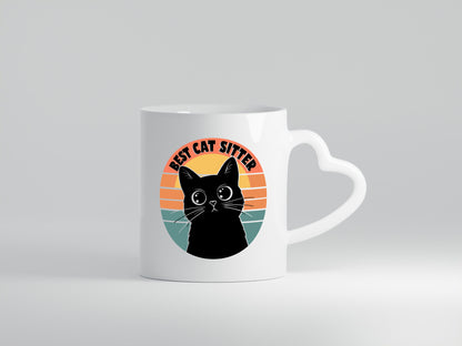 Bets Cat Sitter | Schwarze Katze Katzenliebhaber Geschenk Tierliebhaber Humor
