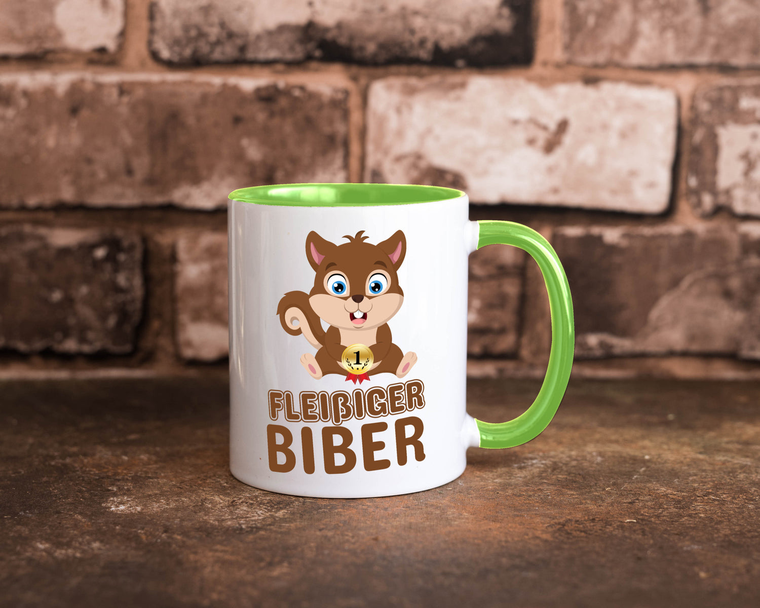 Fleißiger Biber | Motiv Tasse Kinder Geburtstag lustig Geschenkidee Geschenk