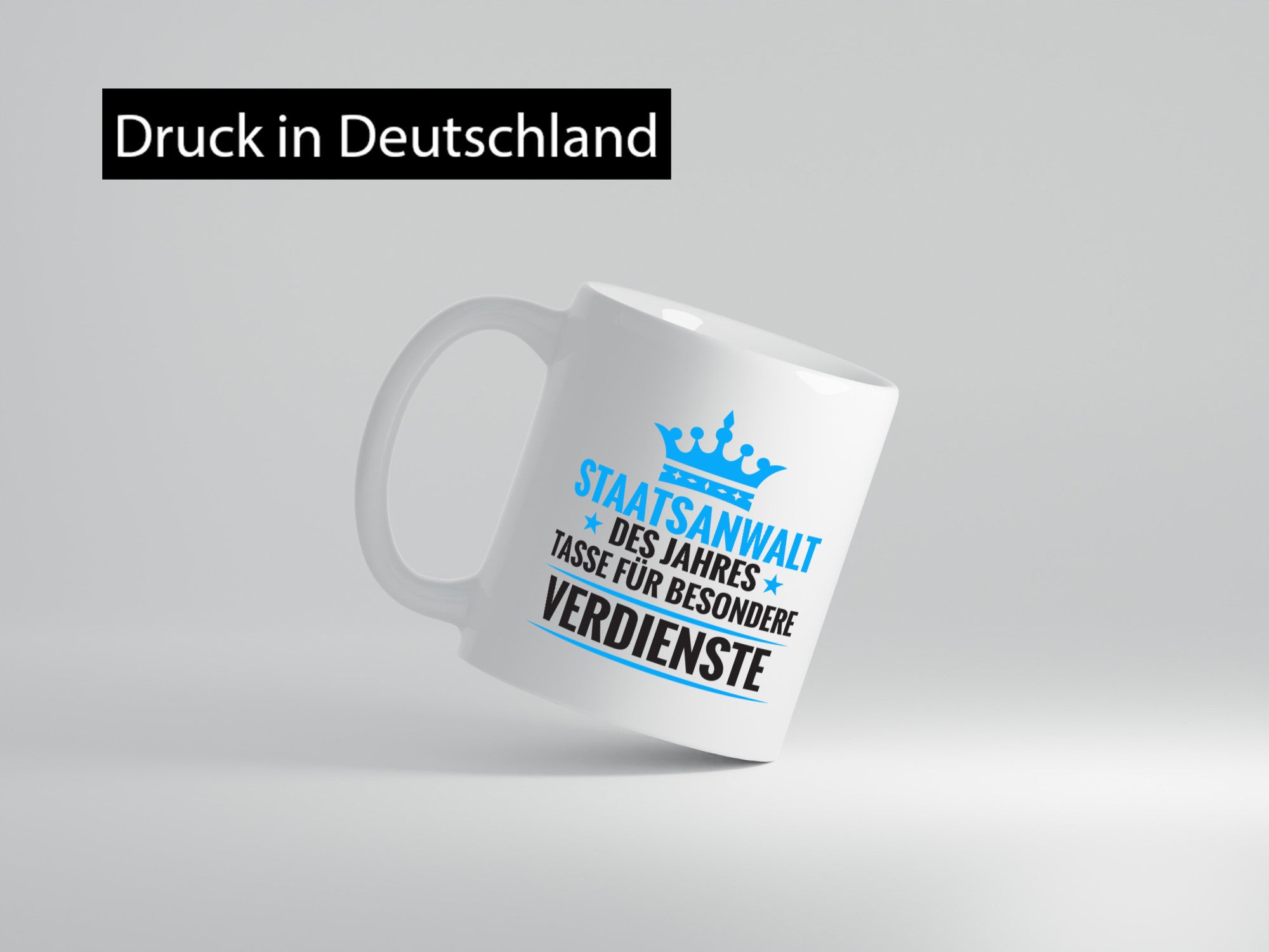 Besonderer Verdienst: Staatsanwalt | Anwalt Jurist lustig Humor Geschenkidee