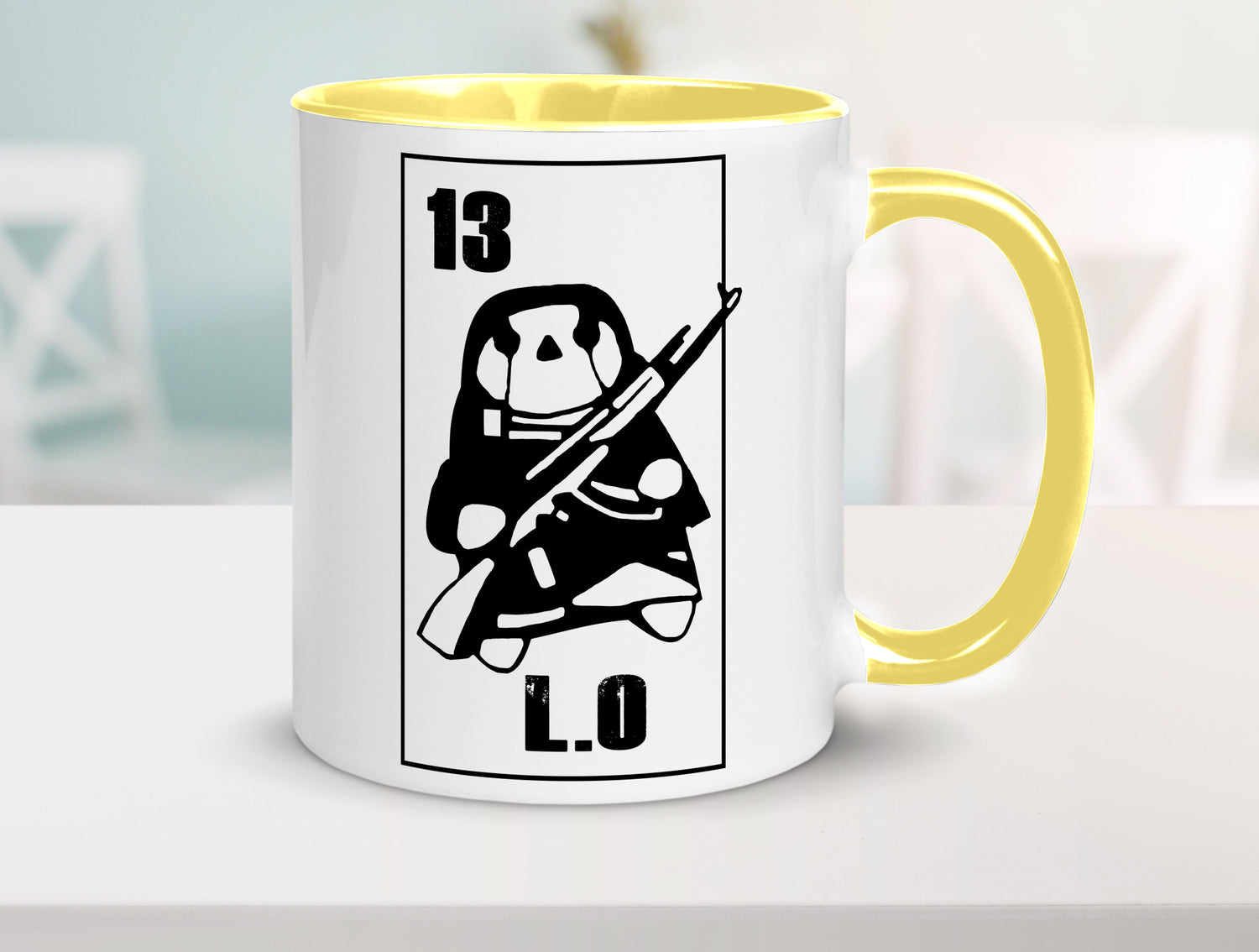 13 L.O lustiger Spruch Geschenk Humor Geschenkidee Tasse