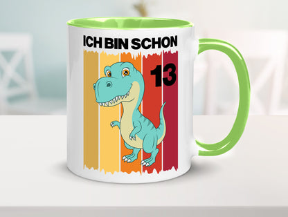 13. Geburtstag | 13 Jahre Dinosaurier Geschenk Geschenkidee lustiger Spruch