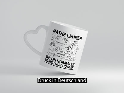 Mathe Lehrer, cooler als normale Lehrer | Rechenformeln lustig Humor