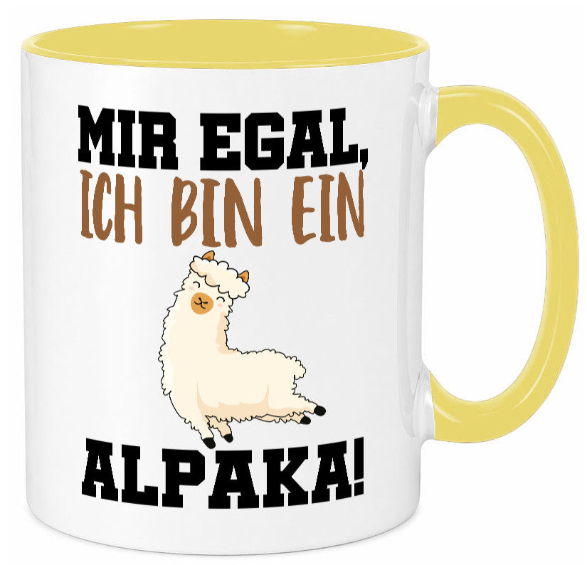 Ich bin ein Alpaka! Geschenk Humor Geschenkidee lustiger Spruch Tasse
