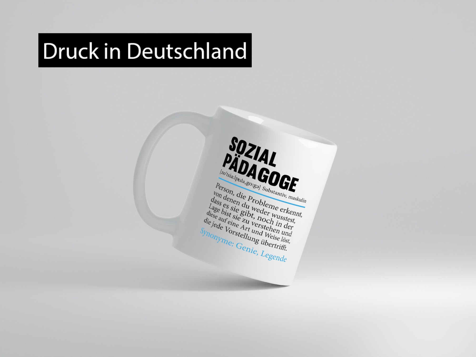 Sozialpädagoge | Spruch Pädagoge Beruf Humor v2 lustig Arbeit Kollegen Büro