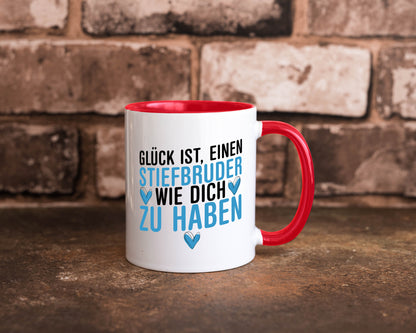 Stiefbruder wie dich | Glück lieber Bruder Geburtstag Geschenkidee Humor Tasse
