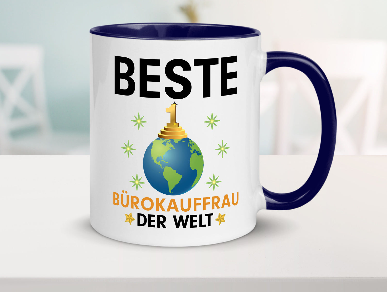 Welt Beste Bürokauffrau | Kauffrau Geschenk Arbeit Kollegen Büro lustiger