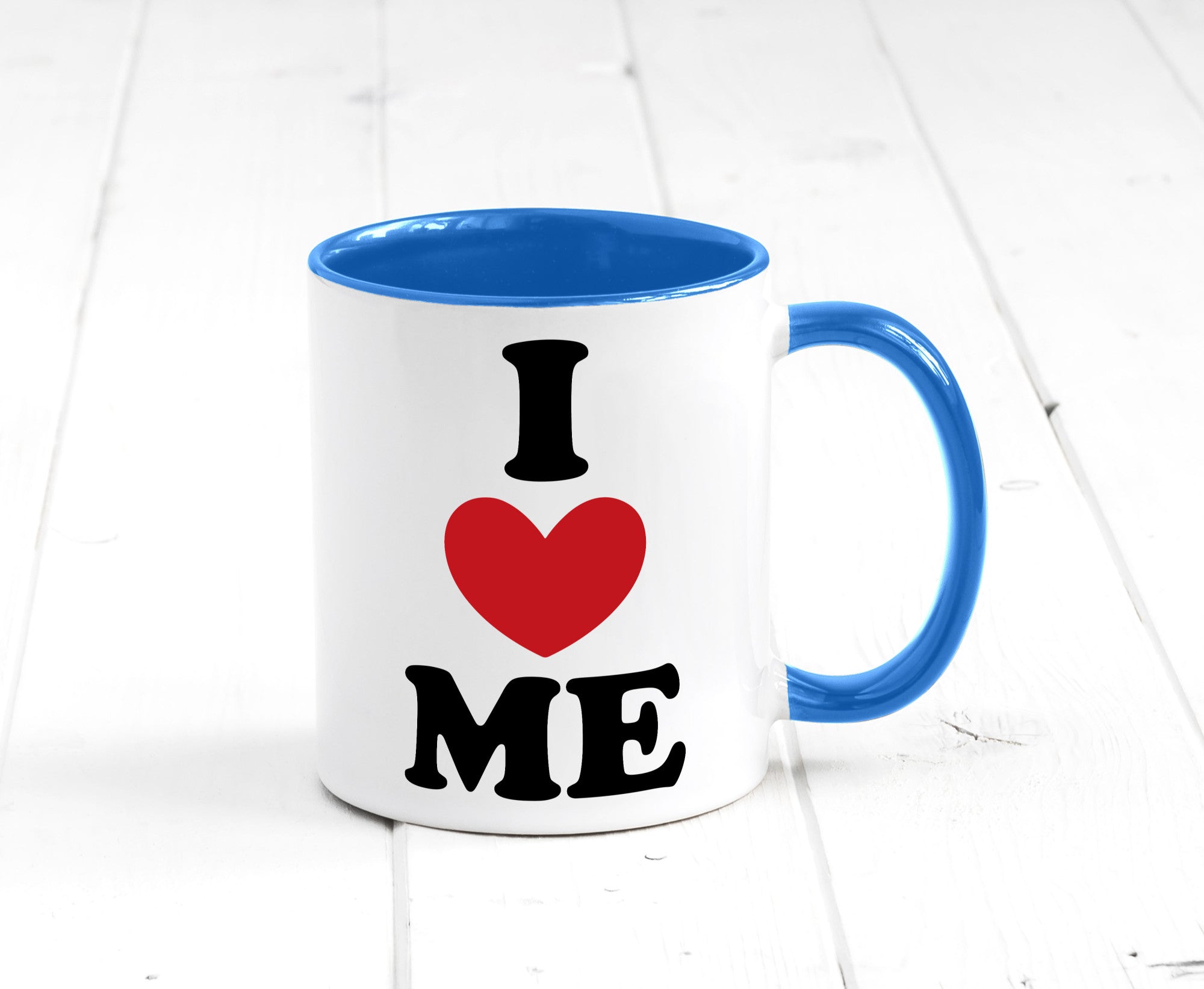 I love me vl9 Geschenkidee Humor Tasse