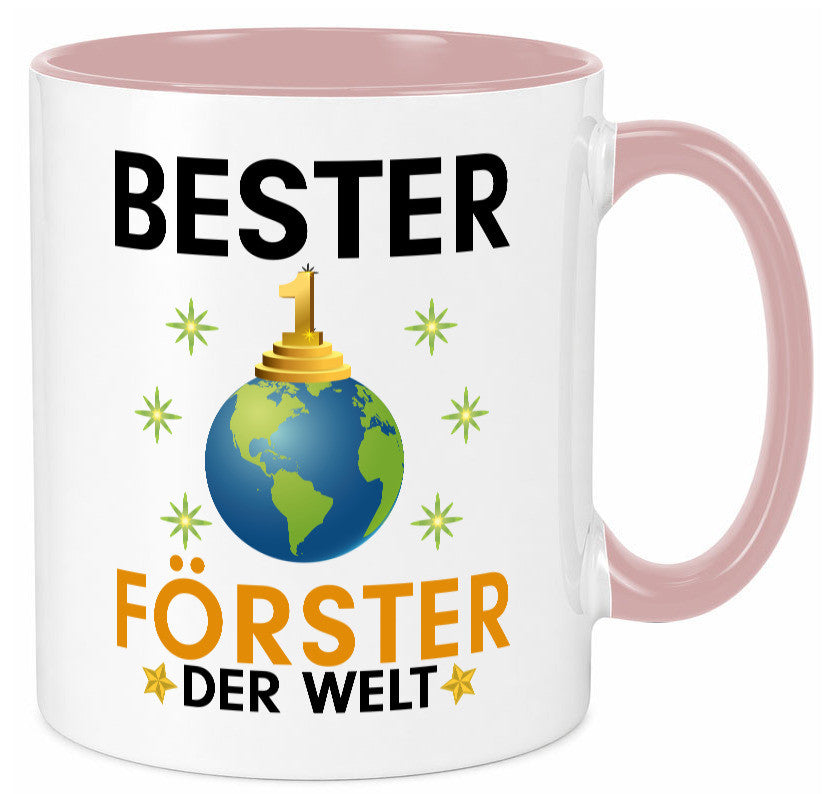 Welt Bester Förster | Forst Arbeit Geschenk Kollegen Büro lustiger Spruch Tasse