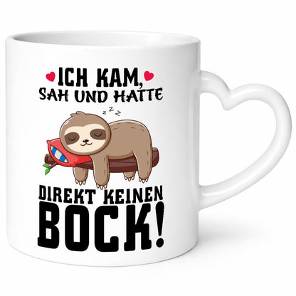 Ich habe kein Bock Geschenk Humor Geschenkidee lustiger Spruch Tasse