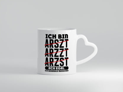 Ich bin Arzt | Rechtschreibung Klinik Patienten Doktor lustiger Spruch Geschenk