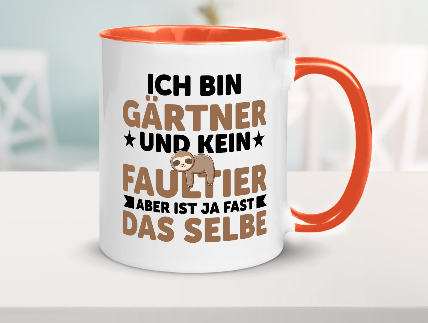 Ich bin kein Faultier: Gärtner | Gartenbau v2 Geschenk Tierliebhaber Humor