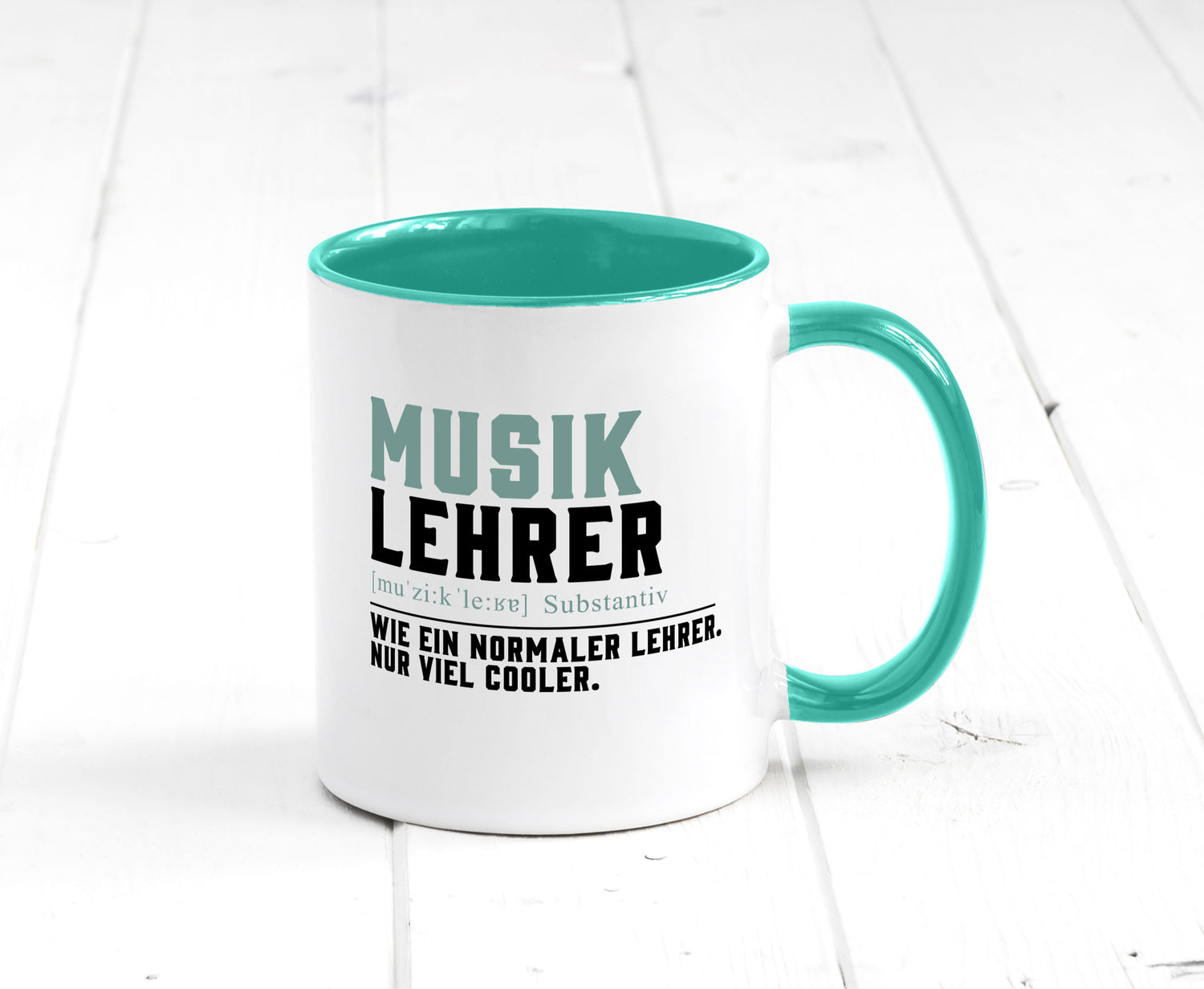 Musiklehrer | Lehrer Unterricht Lieblingslehrer Geschenkidee Humor Tasse