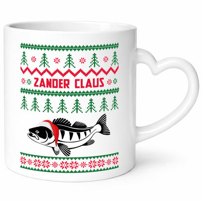 Zander Claus | Fischliebhaber Weihnachten Mitarbeiter Geschenkidee Arbeit