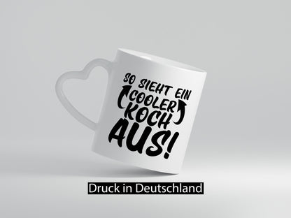 So sieht ein cooler Koch aus | Küchenchef Restaurant Humor Arbeit Kollegen Büro