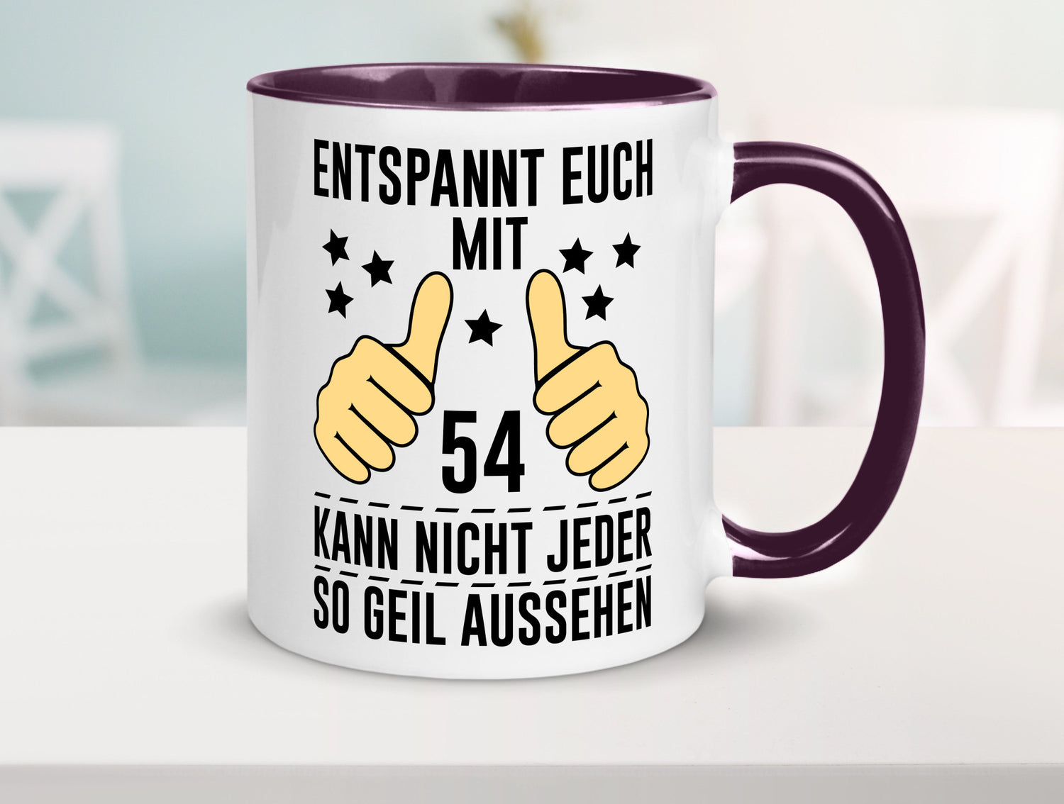 54. Geburtstag | 54 Jahre Geil aussehen Entspannt euch v2 lustig Geschenkidee