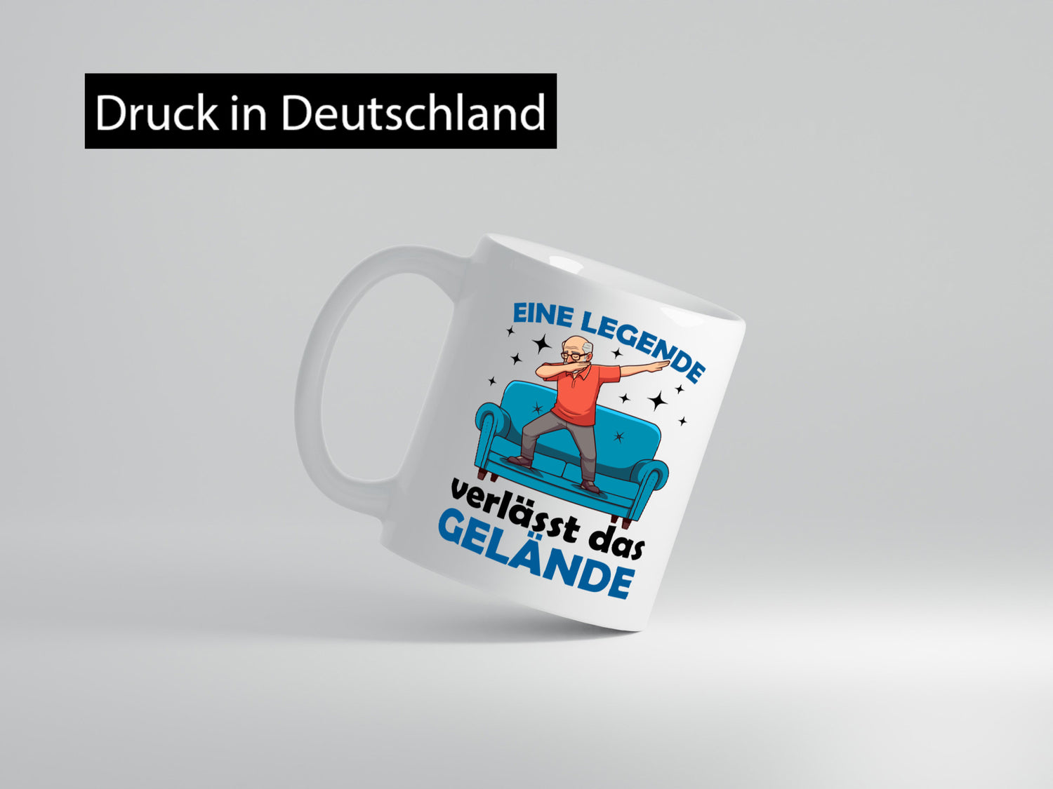 Legende verlässt das Gelände | Renteneintritt Rentner lustiger Spruch Geschenk