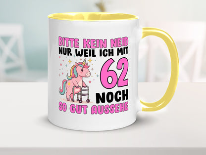62. Geburtstag | 62 Jahre Mit noch so gut aussehen lustiger Spruch Geschenk