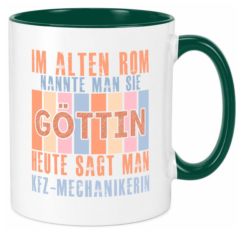 Heute sagt man: KFZ-Mechanikerin | Mechaniker KFZ lustig Humor Geschenkidee