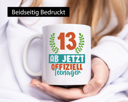13. Geburtstag | Mädchen Tasse Teenager Spruch vl6 Geschenkidee Humor