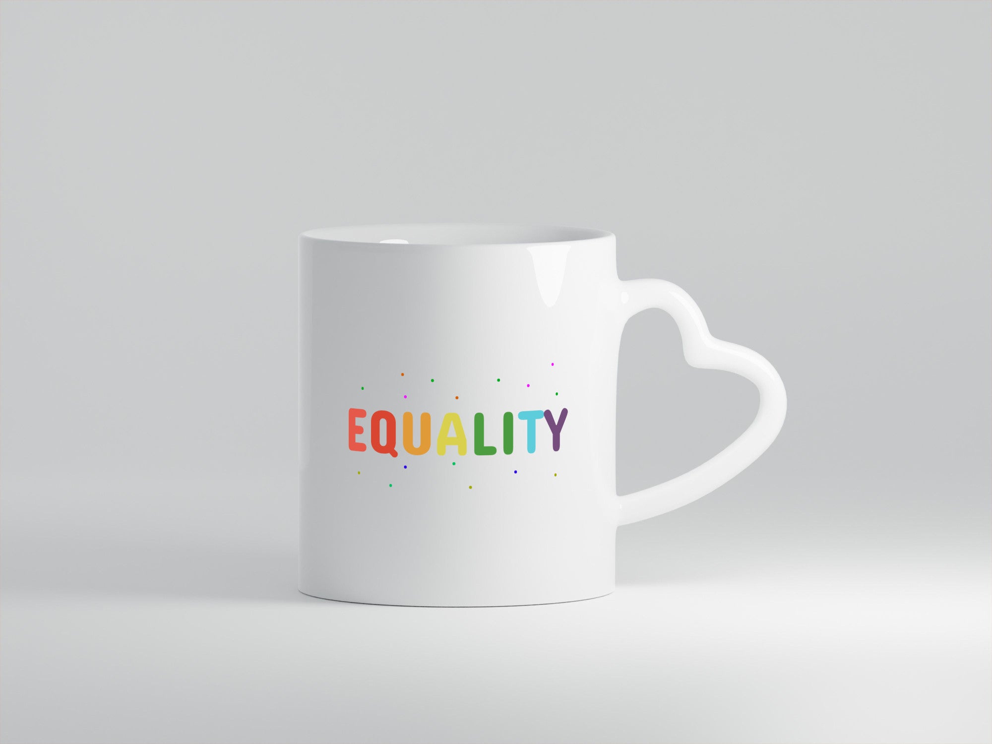 Equality Tasse | bunter Spruch LGBTQ+ farbenfroh lustiger Geschenk Humor