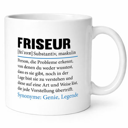 Friseur | Spruch Frisör Beruf lustig Humor Arbeit Kollegen Büro Geschenkidee
