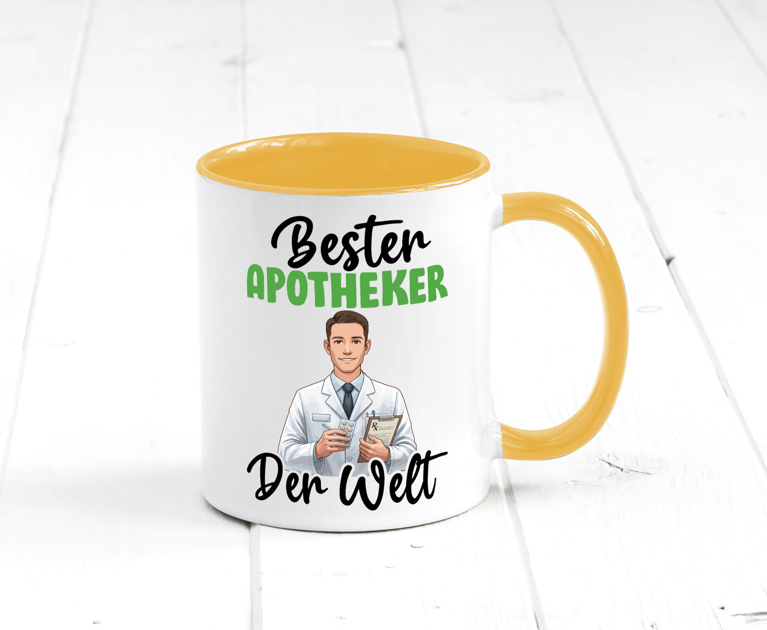 Bester Apotheker | Apotheke Pharmazie v2 Humor Geschenkidee Tasse