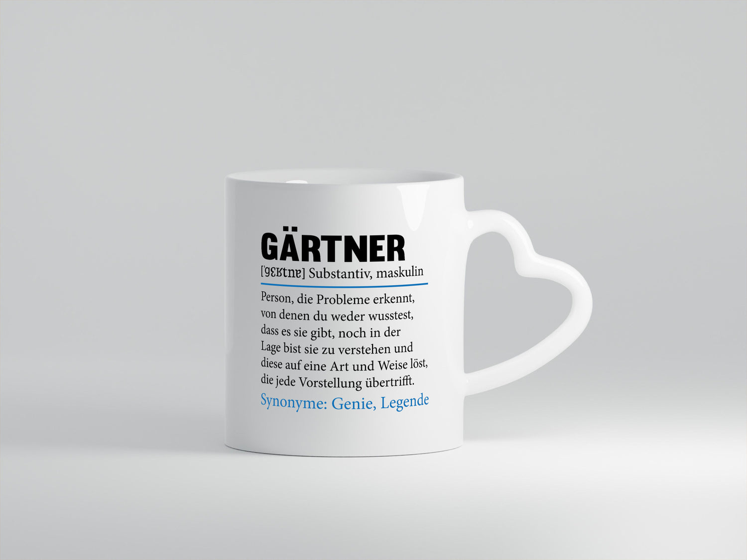 Gärtner | lustig Gartenbau Beruf Spruch Arbeit Kollegen Büro Geschenk Tasse