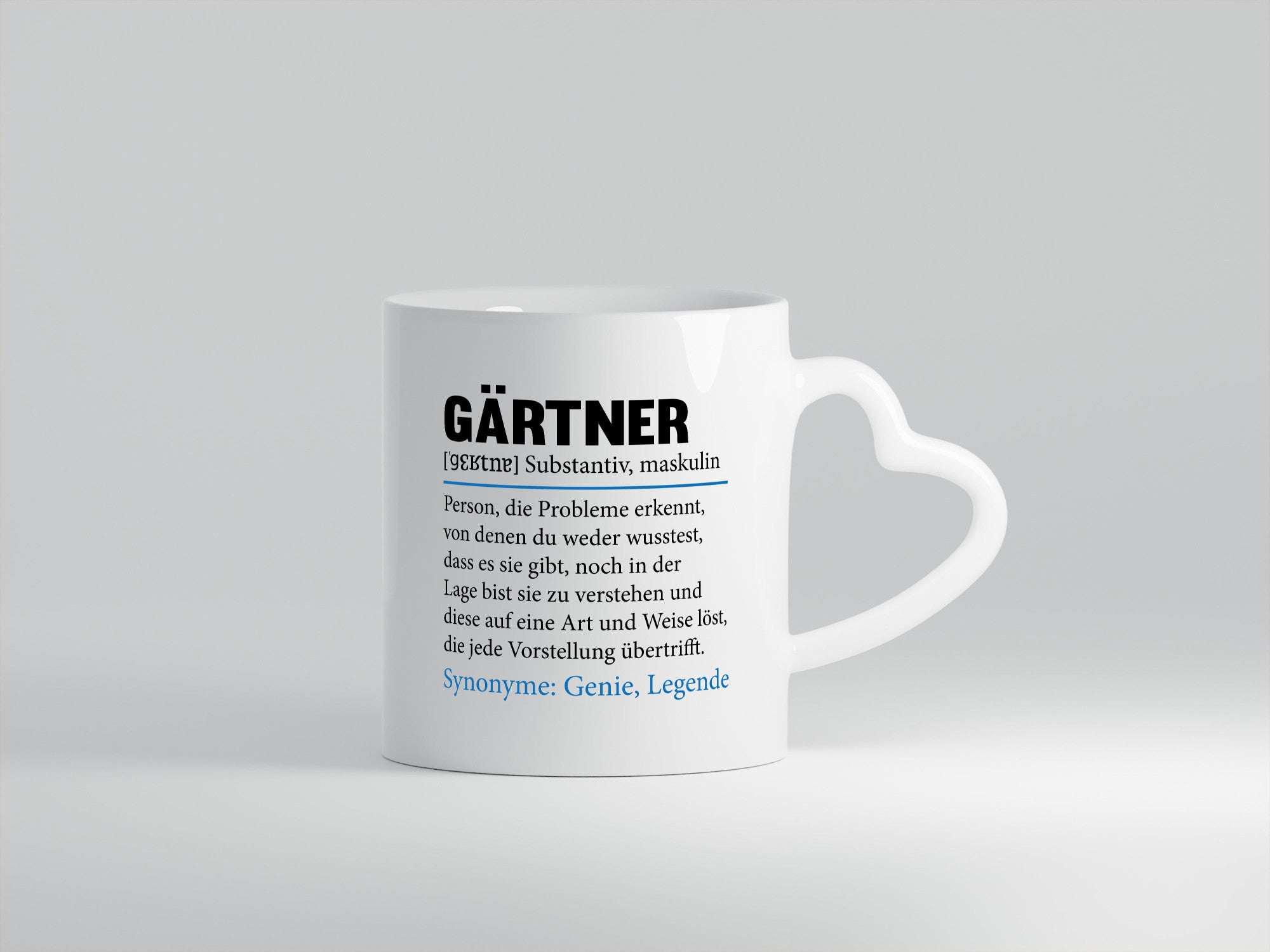 Gärtner | lustig Gartenbau Beruf Spruch Arbeit Kollegen Büro Geschenk Tasse