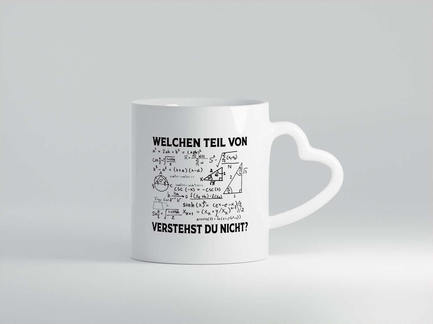 Welchen Teil verstehst du nicht | Mathe Schule Geschenkidee Humor Tasse