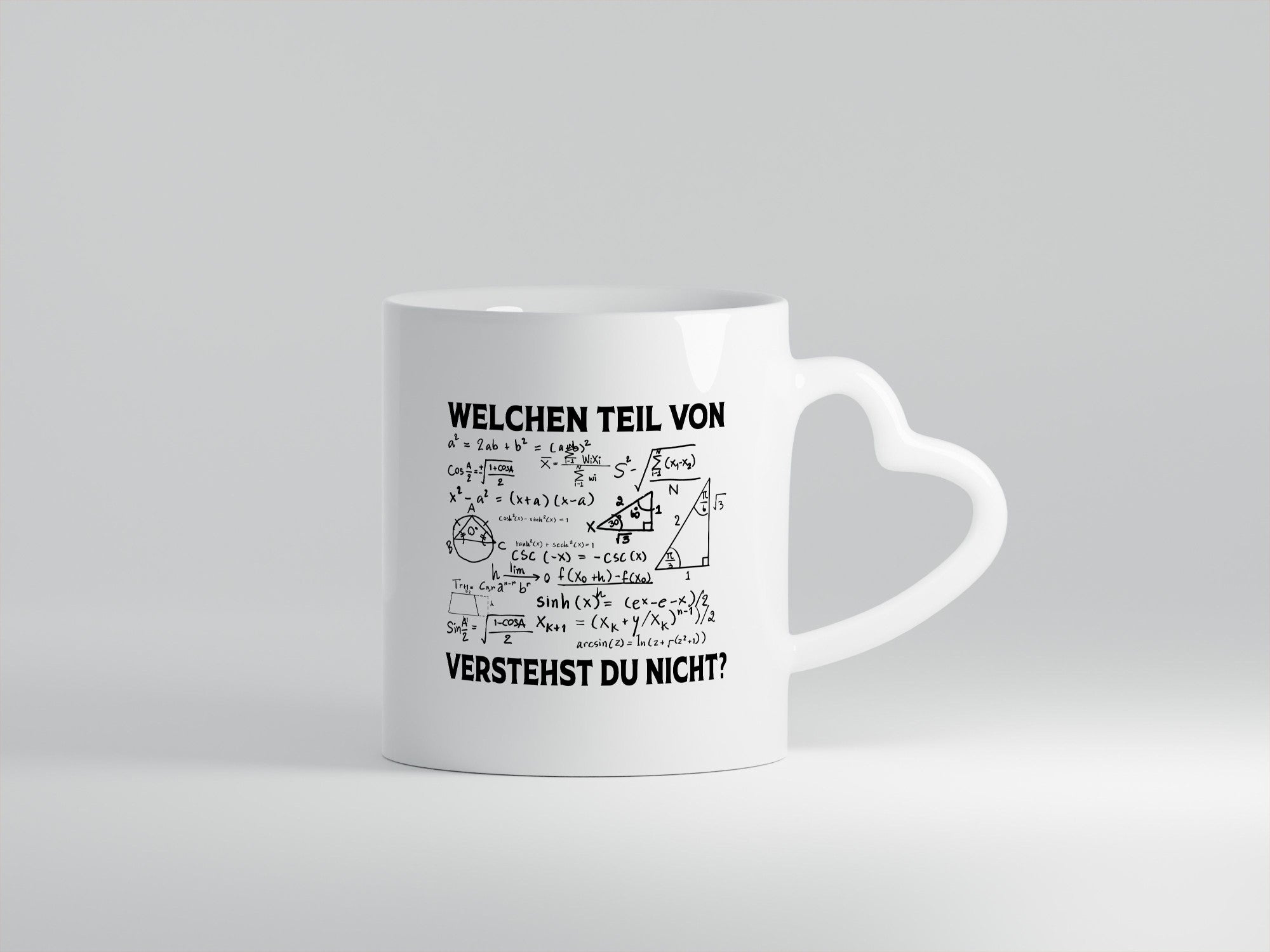 Welchen Teil verstehst du nicht | Mathe Schule Geschenkidee Humor Tasse