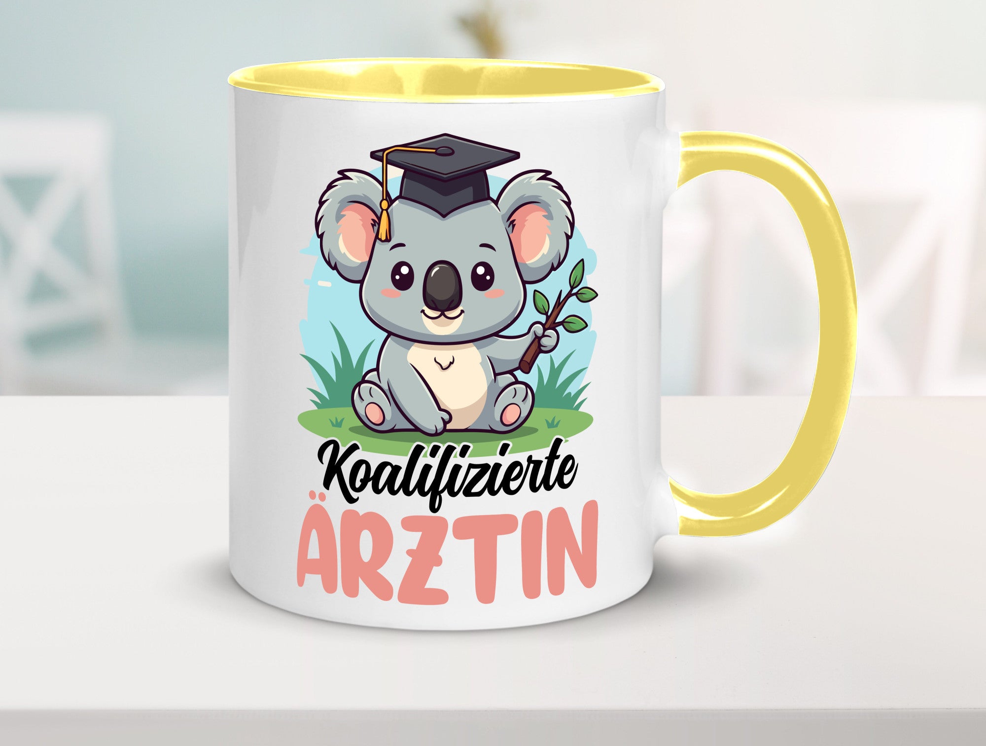 Koalifizierte Ärztin | Medizin Doktorin Fachärztin Geschenkidee Humor Tasse