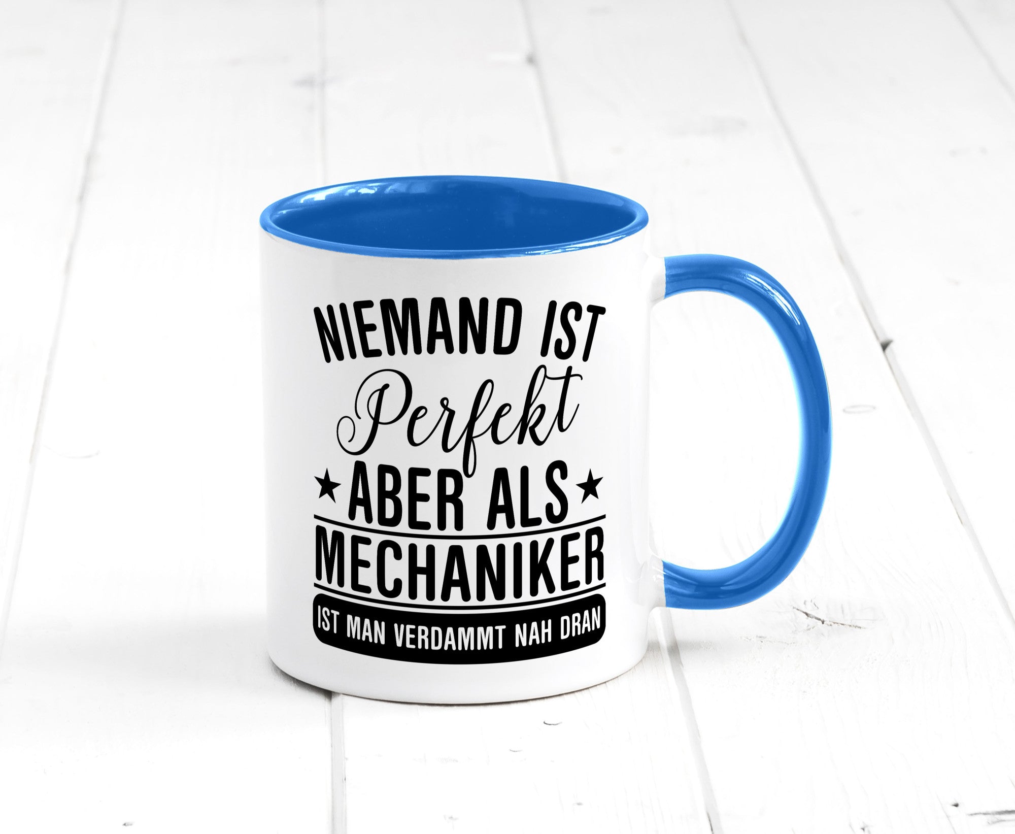 Verdammt nah dran: Mechaniker | KFZ Werkstatt lustig Humor Geschenkidee