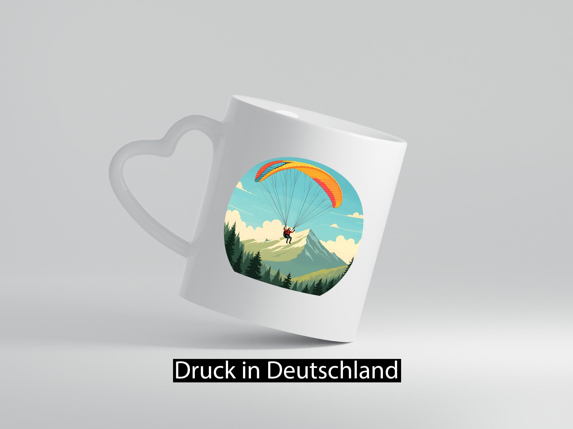 Gleitschirm | Motiv Paragleiter Gleitschirmfliegen vl9 Humor Geschenkidee Tasse