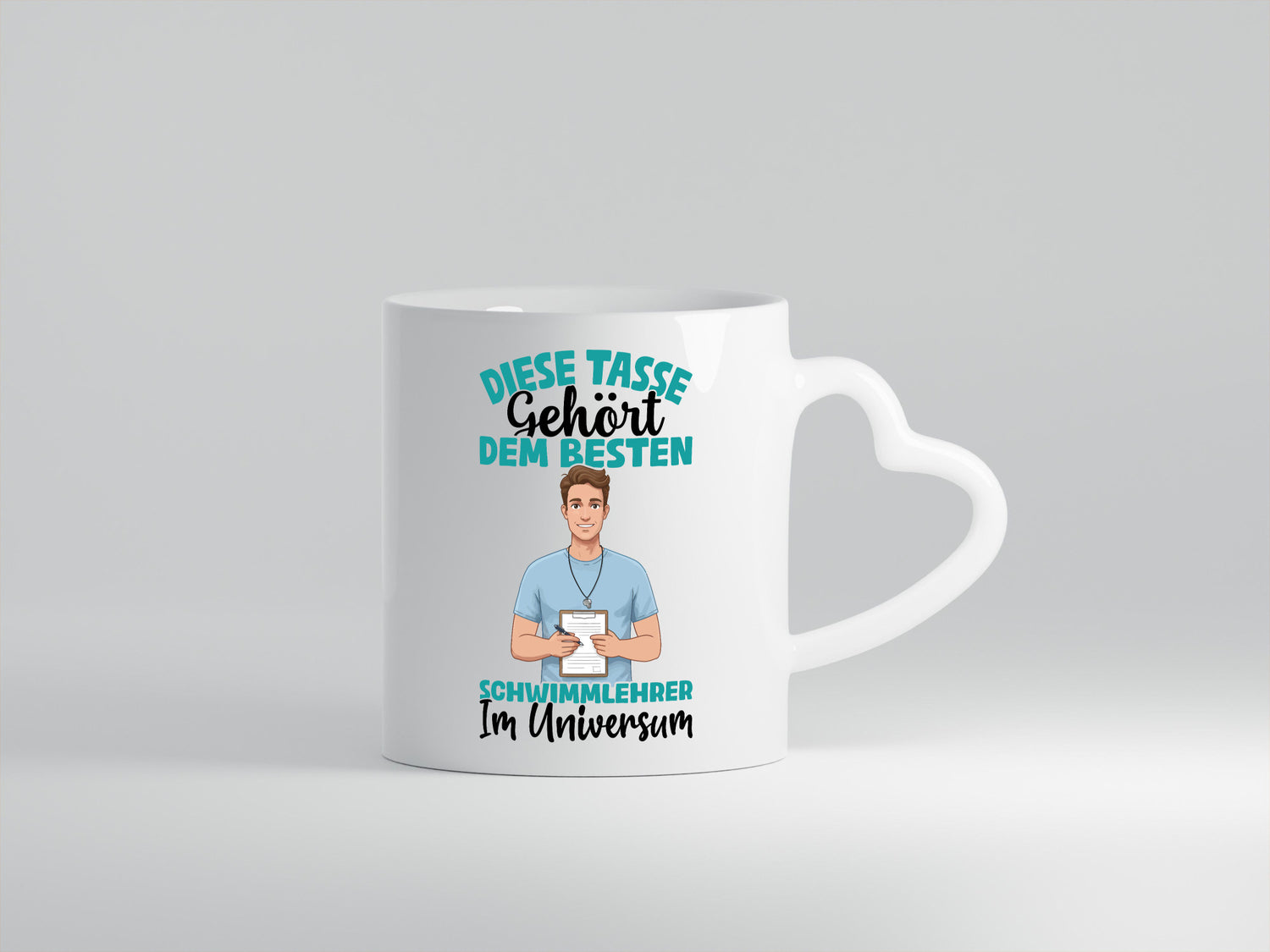 Im Universum: Schwimmlehrer | Lehrer schwimmen Geschenkidee Humor Tasse
