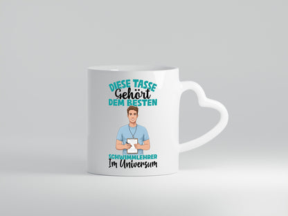 Im Universum: Schwimmlehrer | Lehrer schwimmen Geschenkidee Humor Tasse