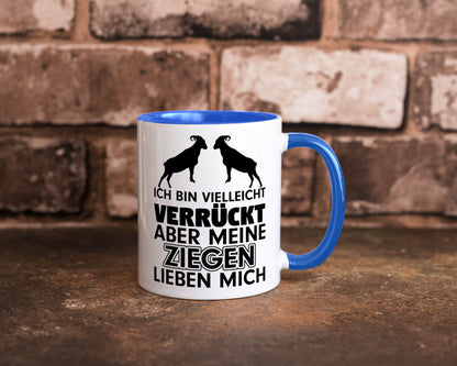 Meine Ziegen | Hirte Tasse Bauernhof Hirtin Bauer Humor Geschenkidee