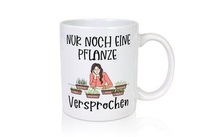 Nur noch eine Pflanze versprochen | Floristin Geschenk Humor Geschenkidee