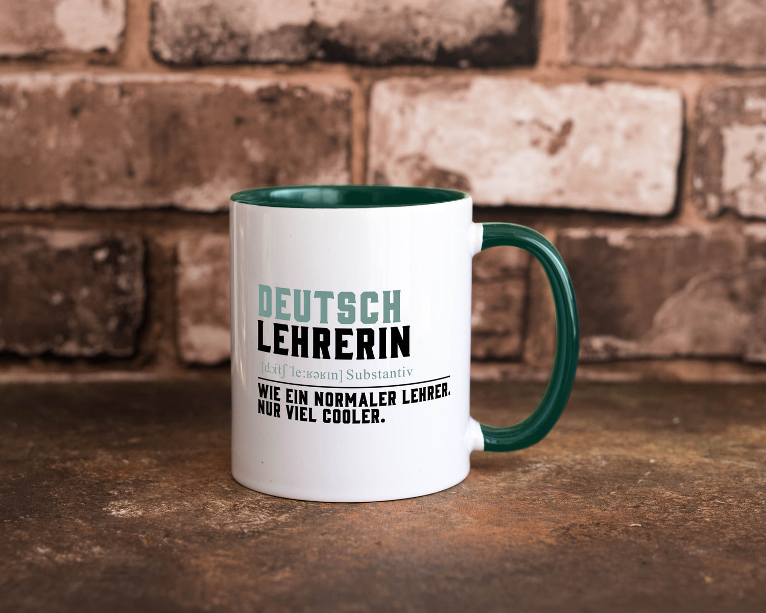 Deutschlehrerin | Lehrerin Unterricht Lieblinglehrerin Geschenkidee Humor Tasse