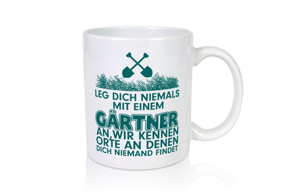 Gärtner Spruch | Statement Tasse Gartenarbeit Humor Geschenk Arbeit Kollegen